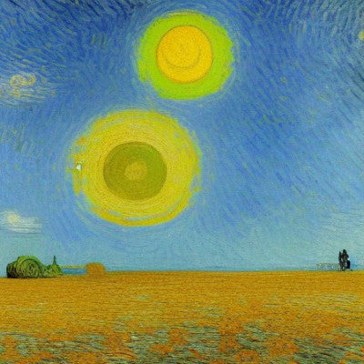 Same size :Sun and Moon?