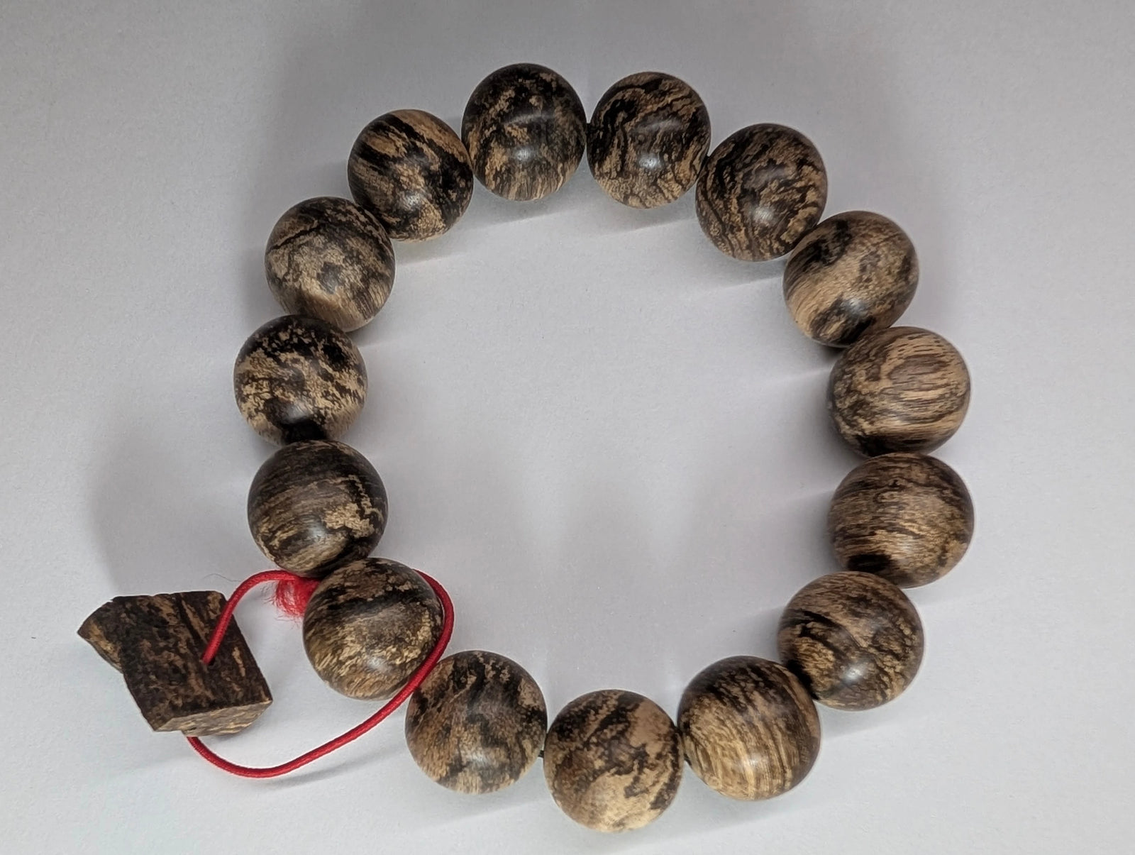 BNA1619 - Wild Agarwood Bracelet 19g 16 mm