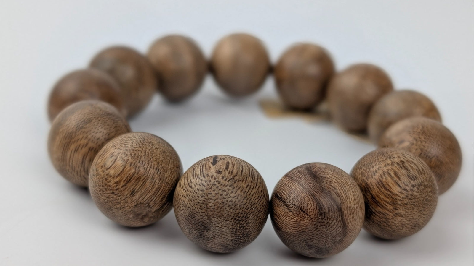 BF1825 - Vietnamese Wild Agarwood Bracelet 25g 18mm 13 beads