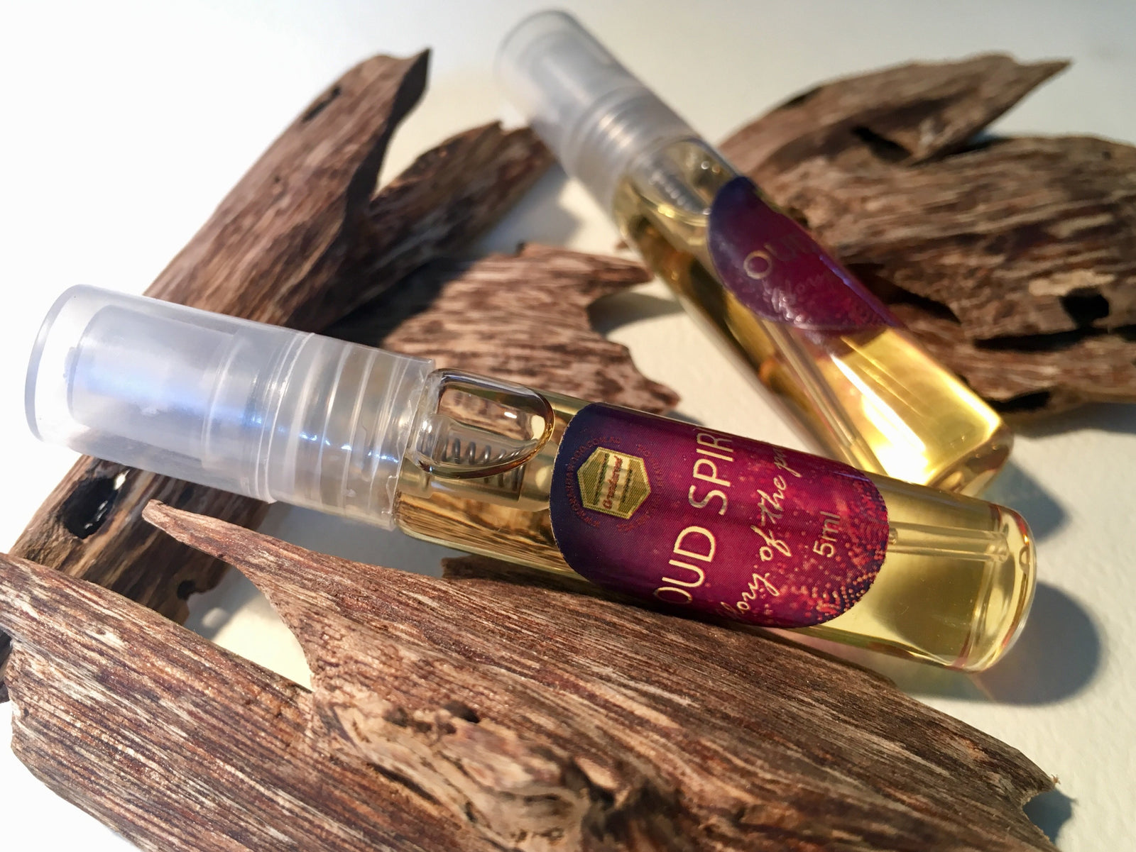 Grandawood Agarwood Oud Perfume: OUD SPIRIT- GLORY OF THE PAIN- perfume - 5ML SAMPLE FREE SHIPPING / ALCOHOL
