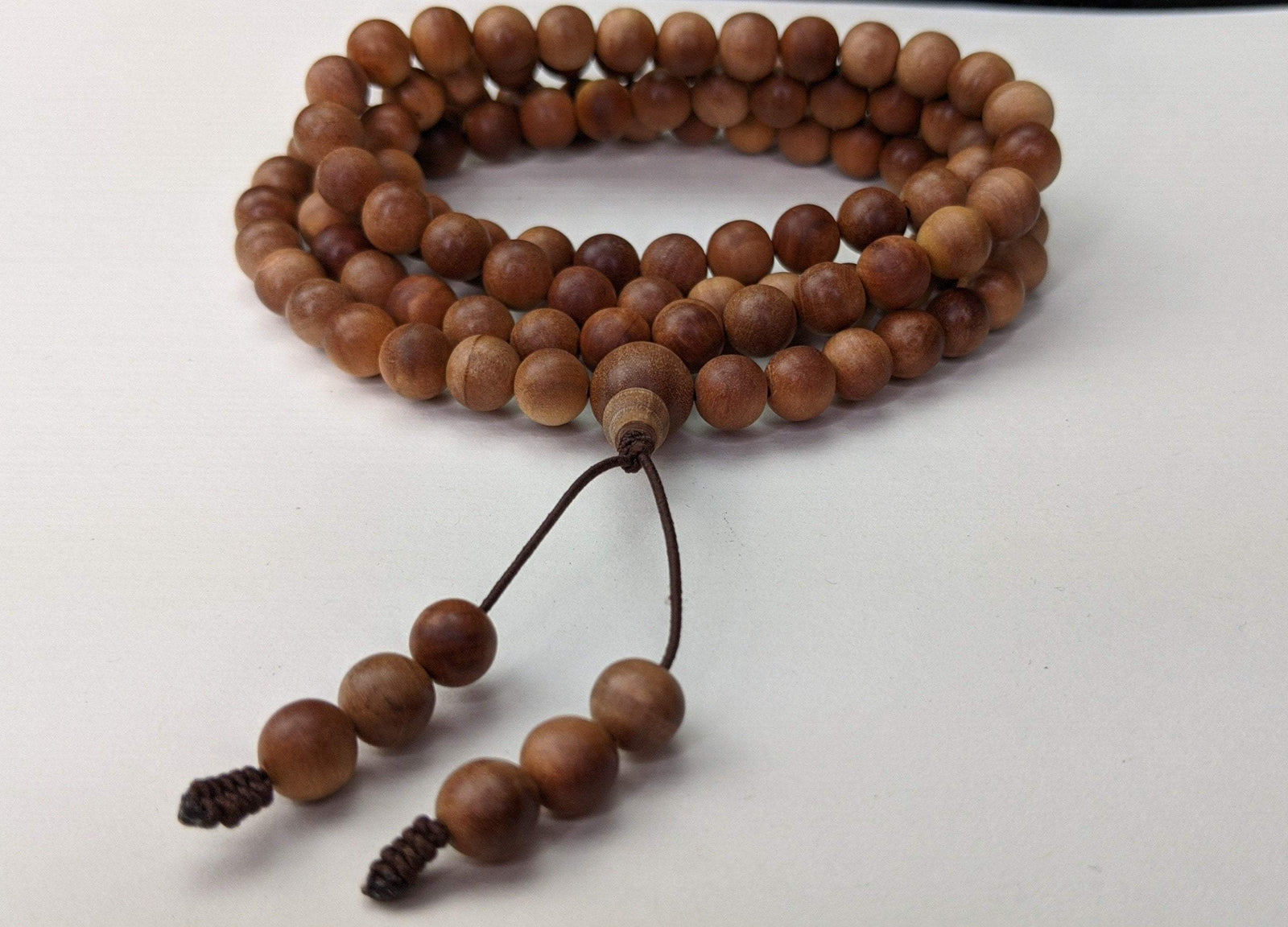 "The Ageless mala " - Wild Aged Sandalwood Mala 108 beads 6mm and/or 8mm -