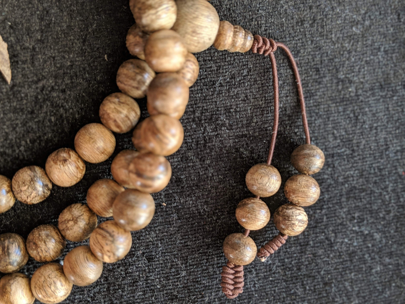 *Very Old* The Marble Trilogy - Wild Borneo Agarwood 108 mala - number 1 -