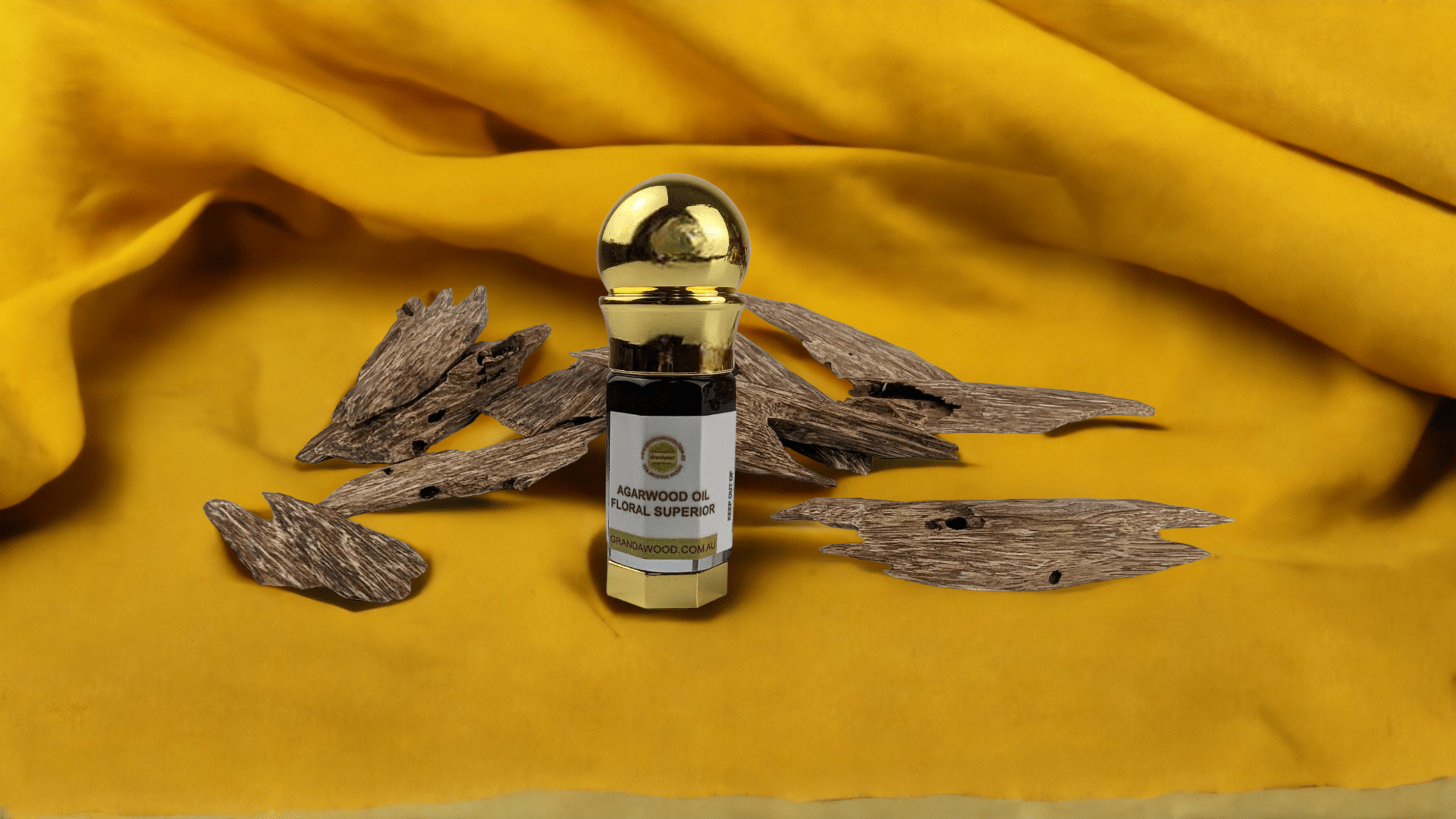 Specialty 100% Pure Cultivated Agarwood Oil (Oud) - Floral Superior - 3ml