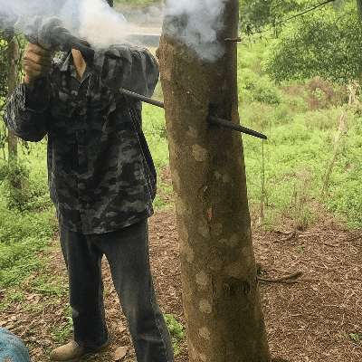 Hot Iron struck Oud-The Warming Sun