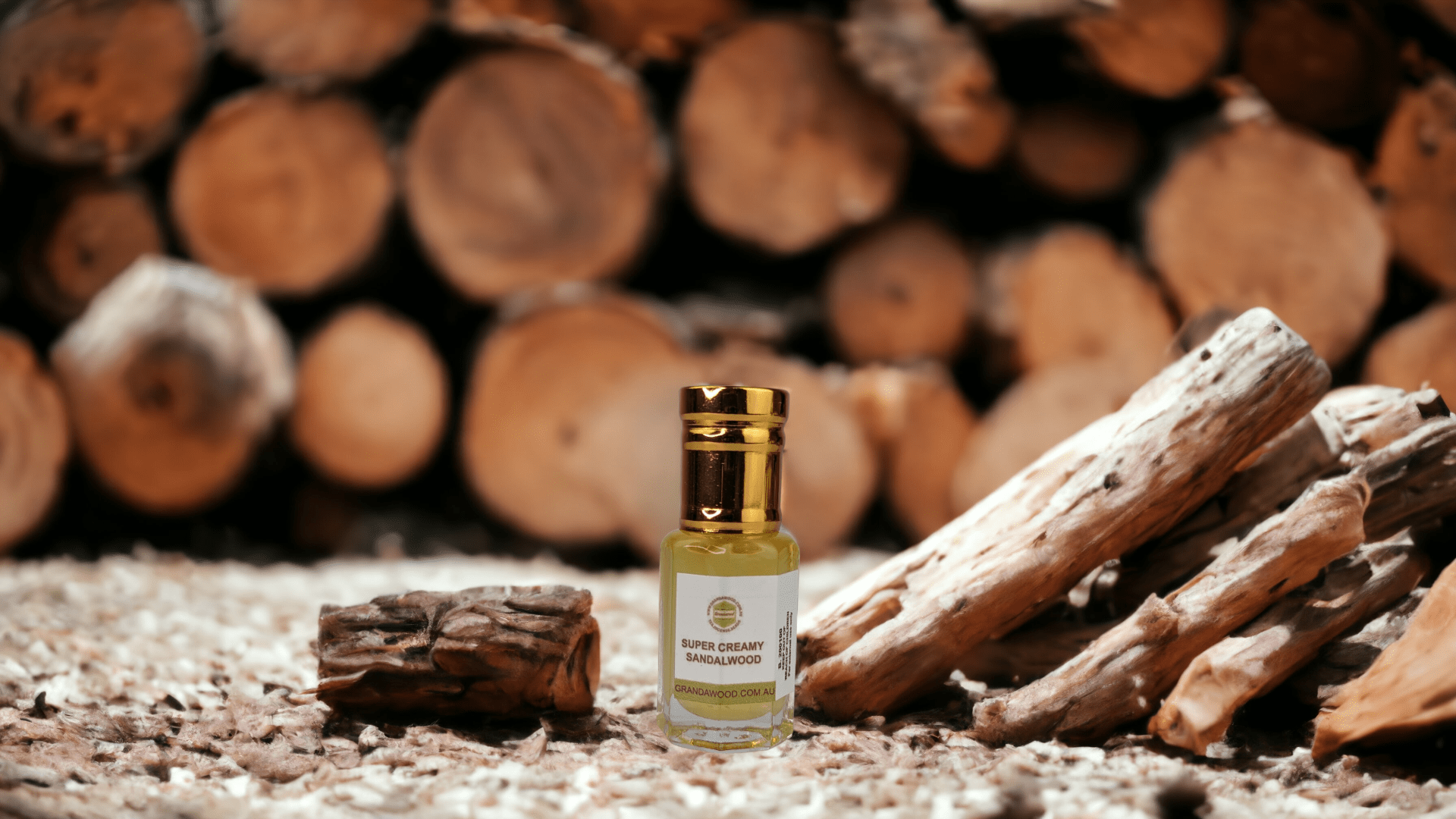 6ml  new batch aged since Jan 22 SCW-100% Pure Artisanal Distilled Super Creamy Woody Sandalwood Oil  (Santalum Album)