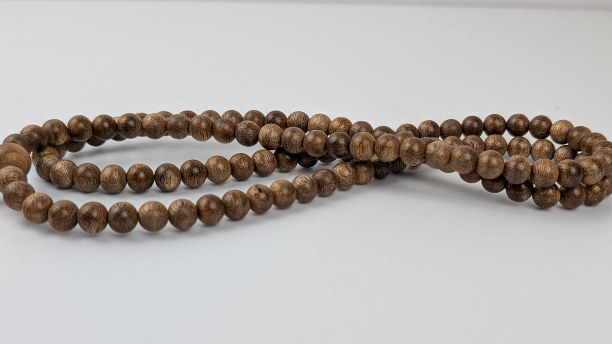 BPF6A - 野生越南沉香木玛拉 108 6 毫米或 8 毫米