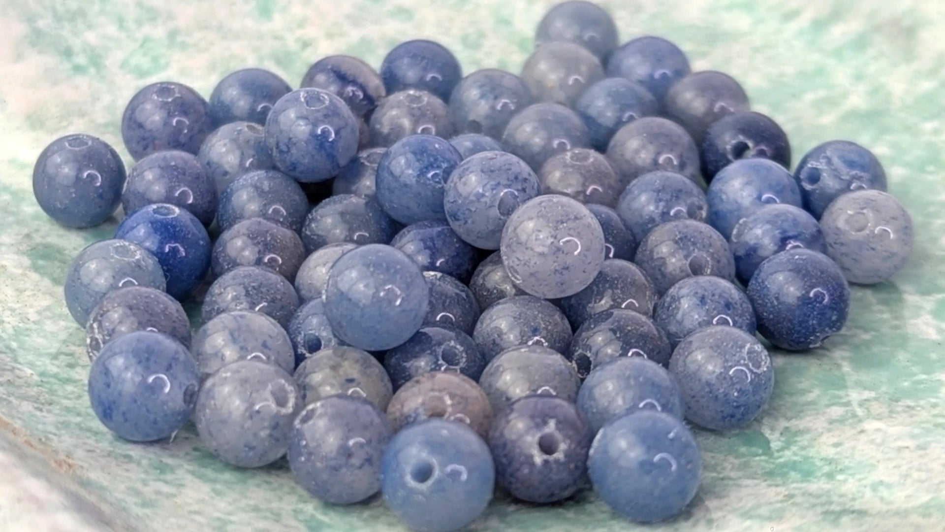 Blue Aventurine beads- 6mm and 8mm