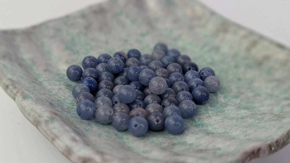 Hạt đá Aventurine xanh - 6mm và 8mm