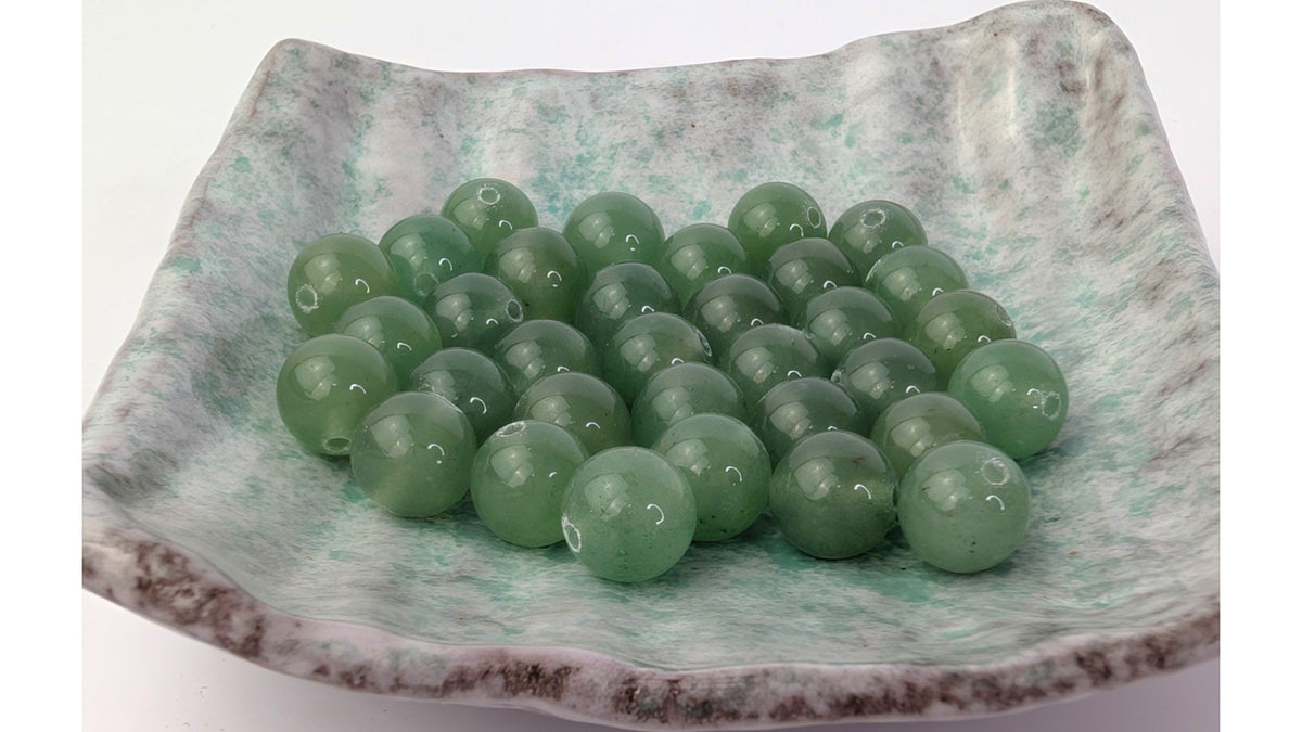 Hạt đá Aventurine xanh lá cây - 10 mm