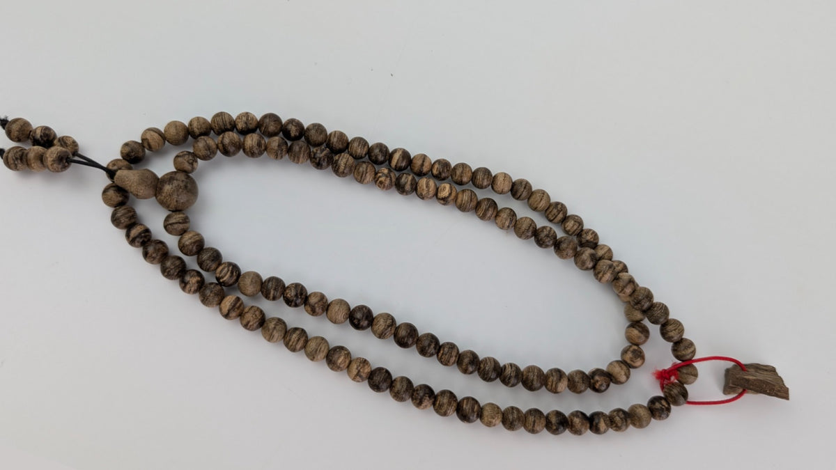 STK108 - 108 mala made with Wild Agarwood from Tarakan