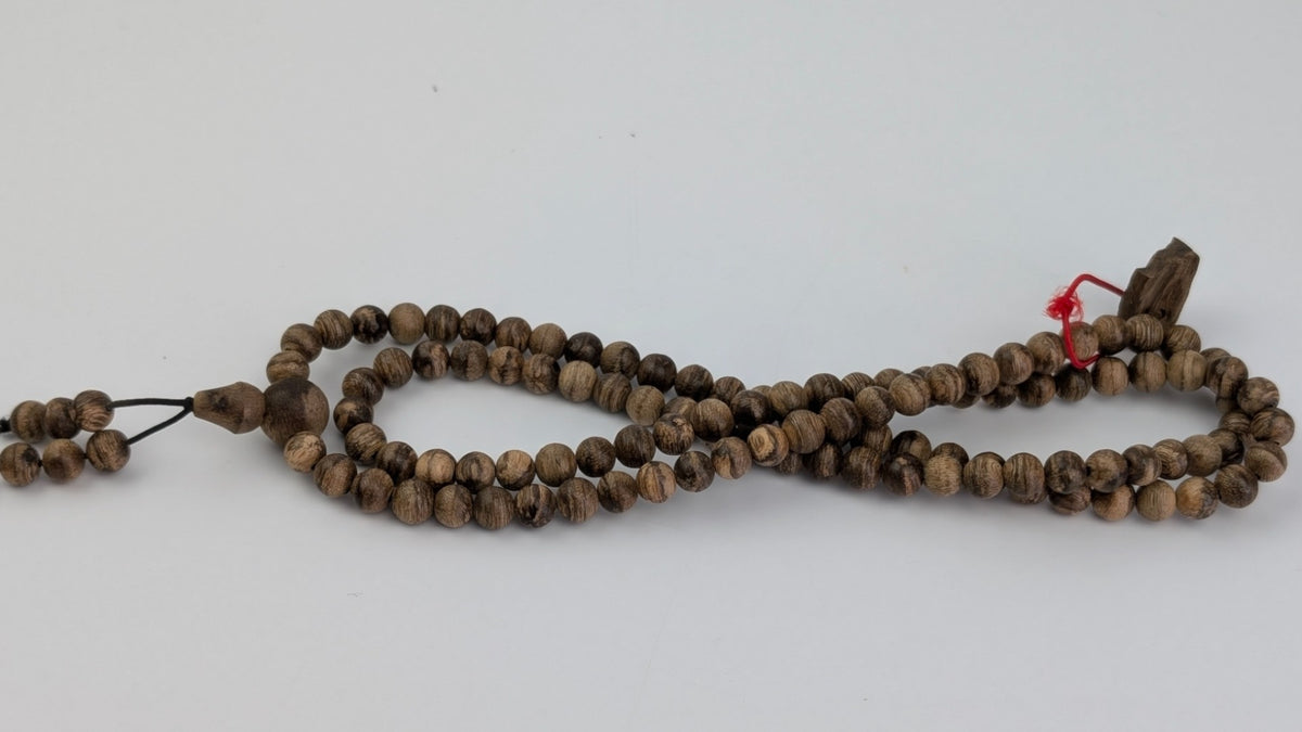 STK108 - 108 mala made with Wild Agarwood from Tarakan