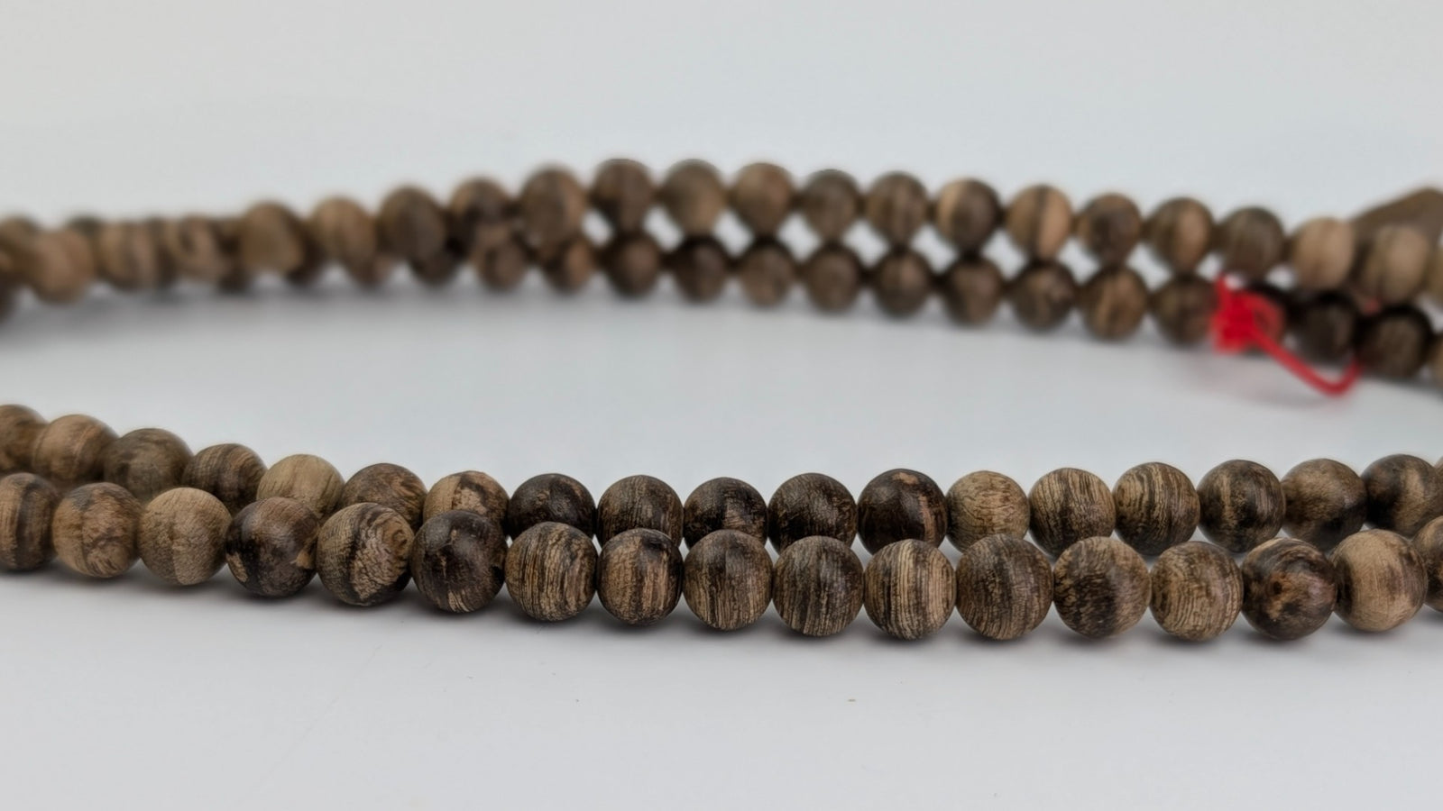 STK108 - 108 串念珠，采用塔拉坎野生沉香制成，6 毫米和 8 毫米
