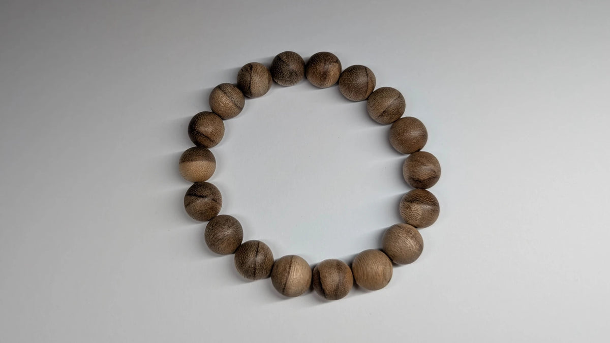BASW12 Sulawesi Wild Agarwood bracelets 12mm