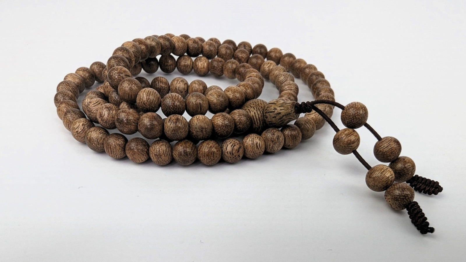 Beads BPF6 -  Wild Vietnamese Agarwood Mala 108 6mm