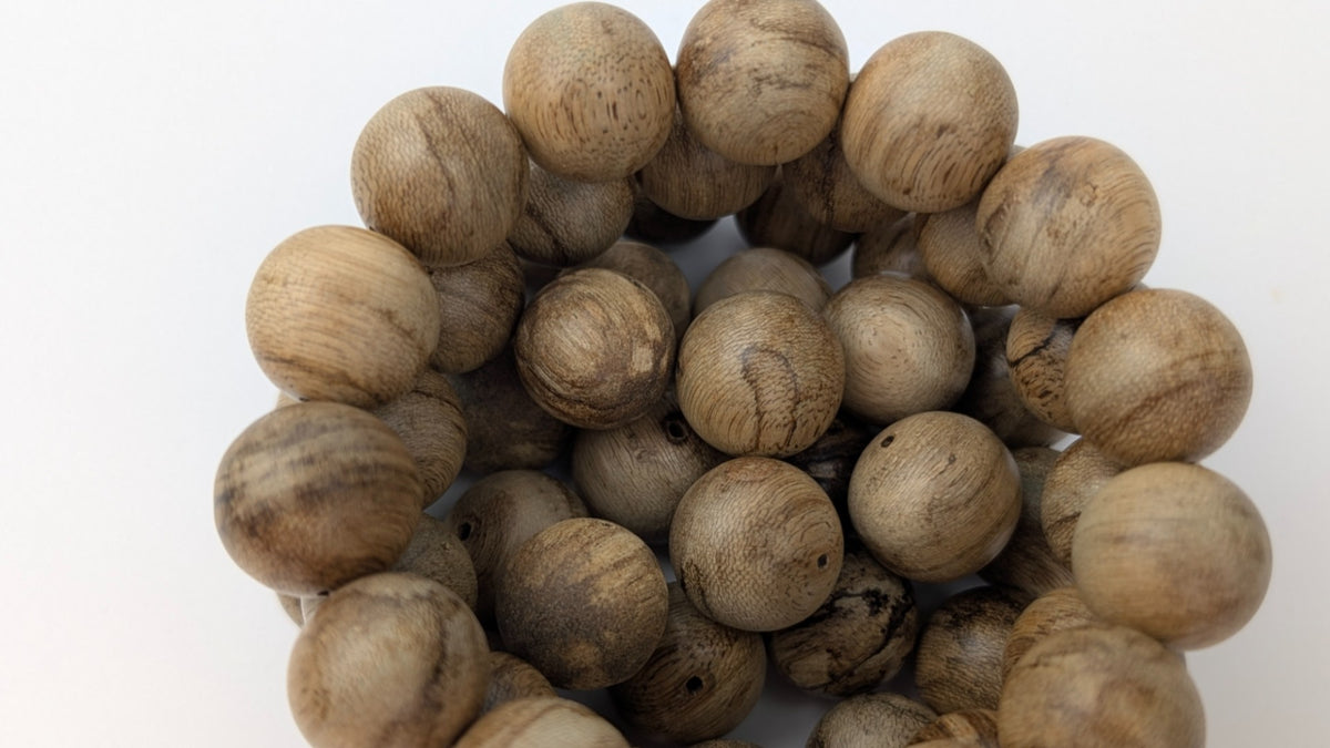 bracelets or single bead 16mm Wild Agarwood