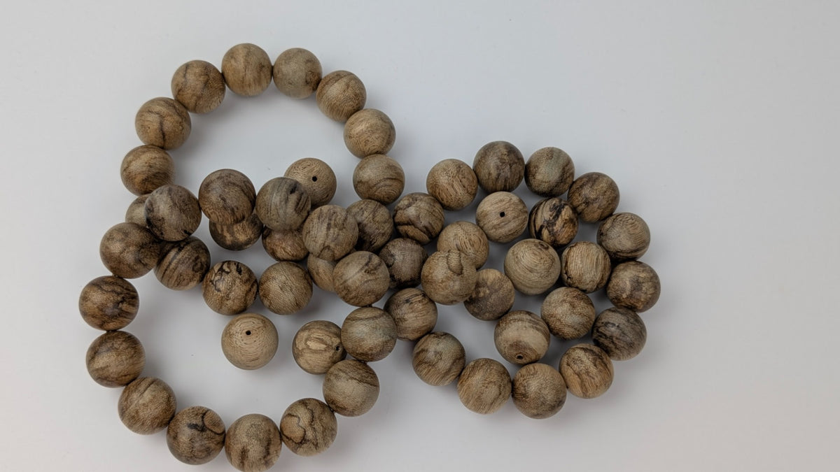 bracelets or single bead 16mm Wild Agarwood