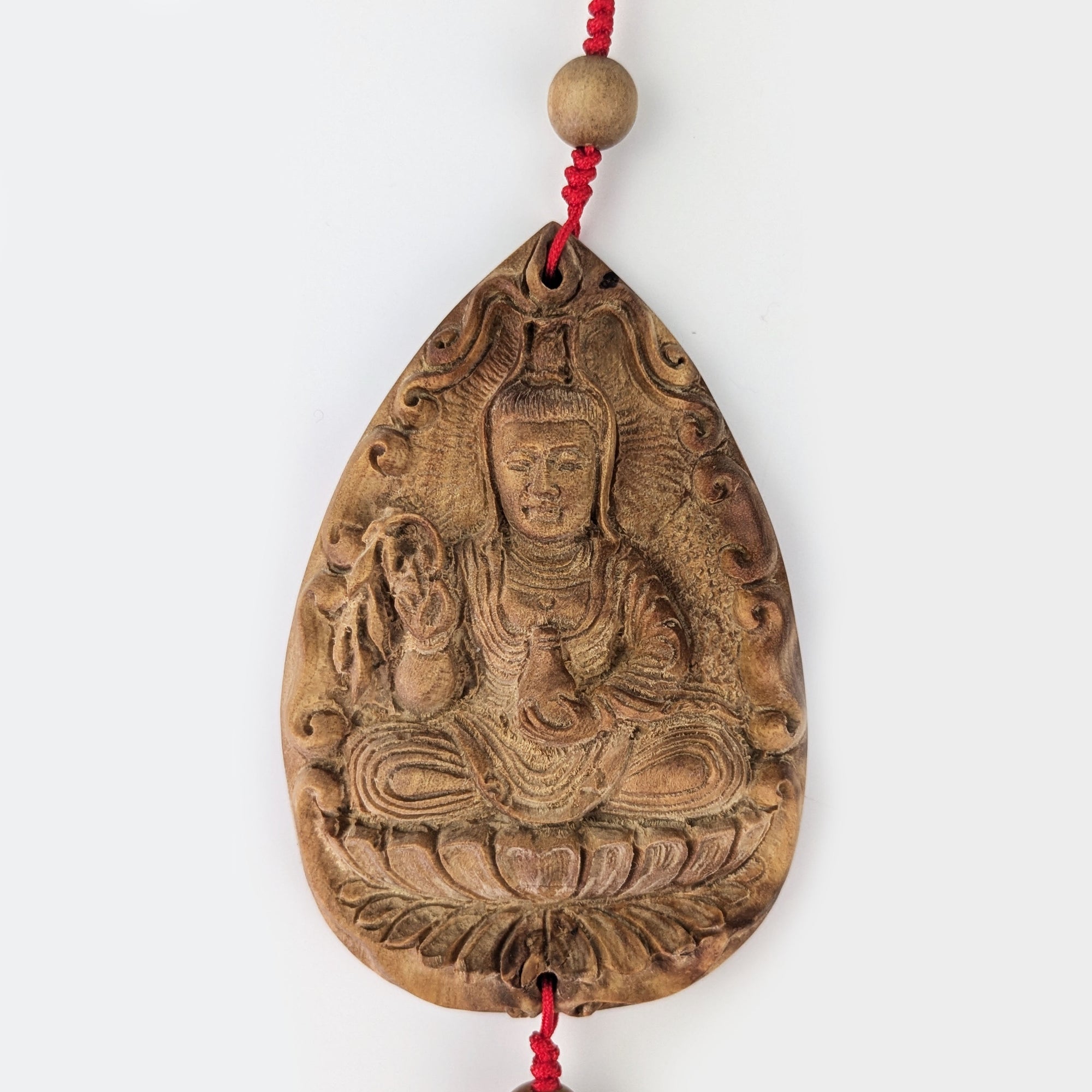 Car decor C Sandalwood Guan Yin Car Decor