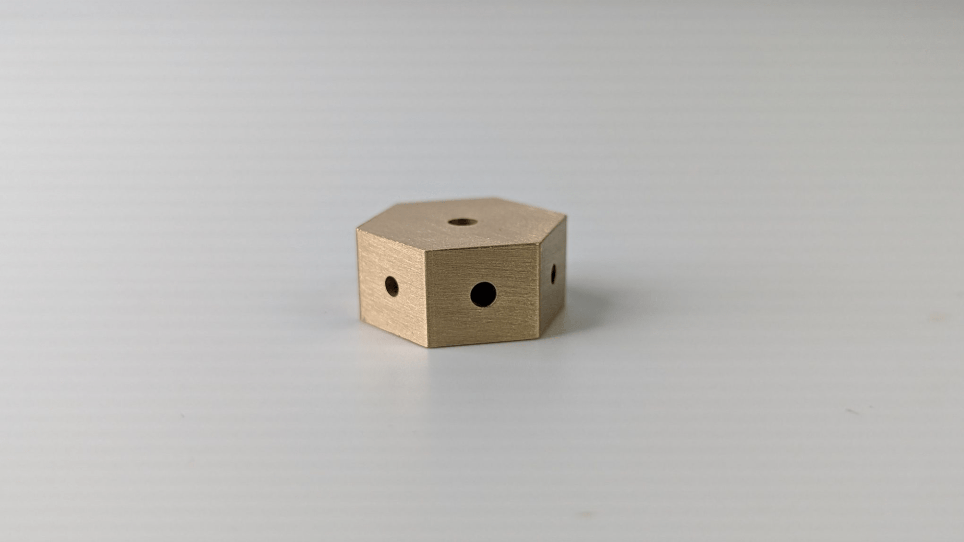 Hexagon Brass Incense holder