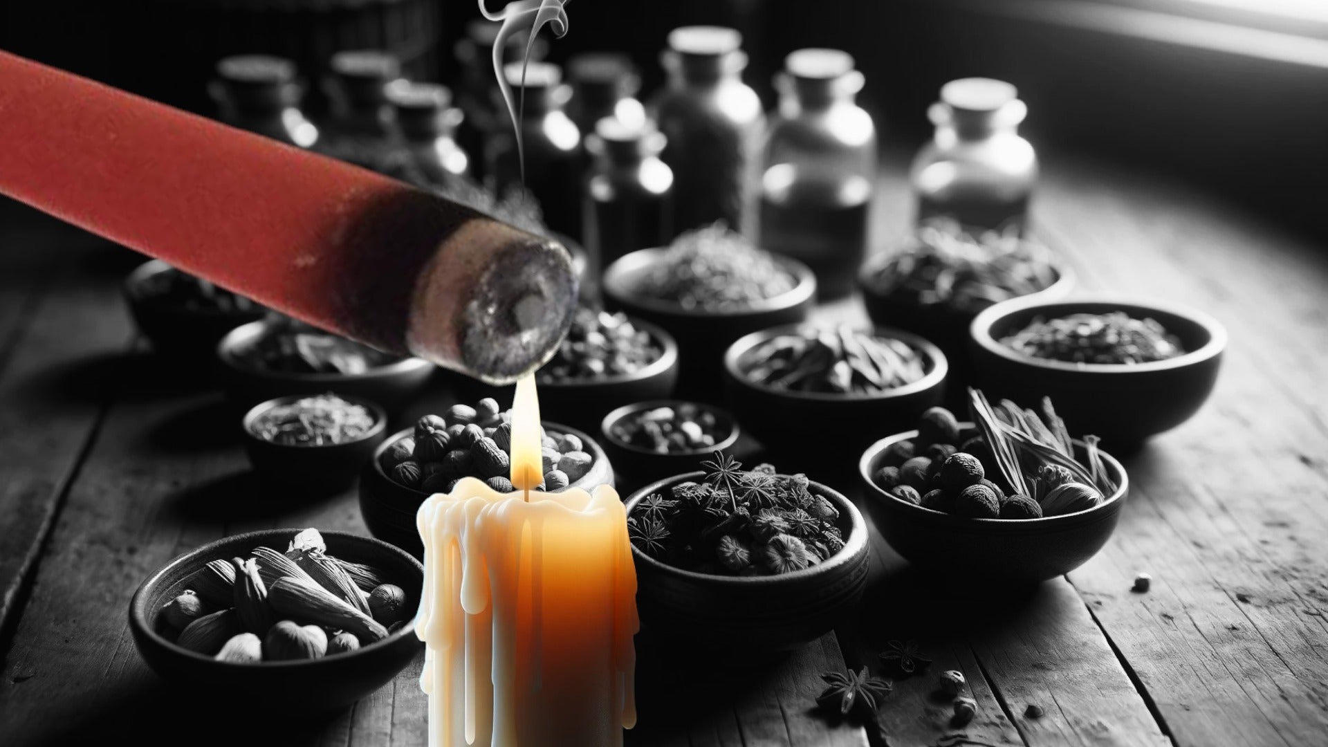 Nhang Trầm Hương Phong Thủy được làm từ Trầm Hương và 42 loại dược liệu