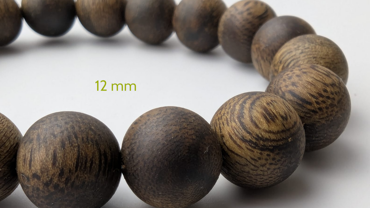 Vòng tay và trầm hương Kygarwood xanh 108 Mala