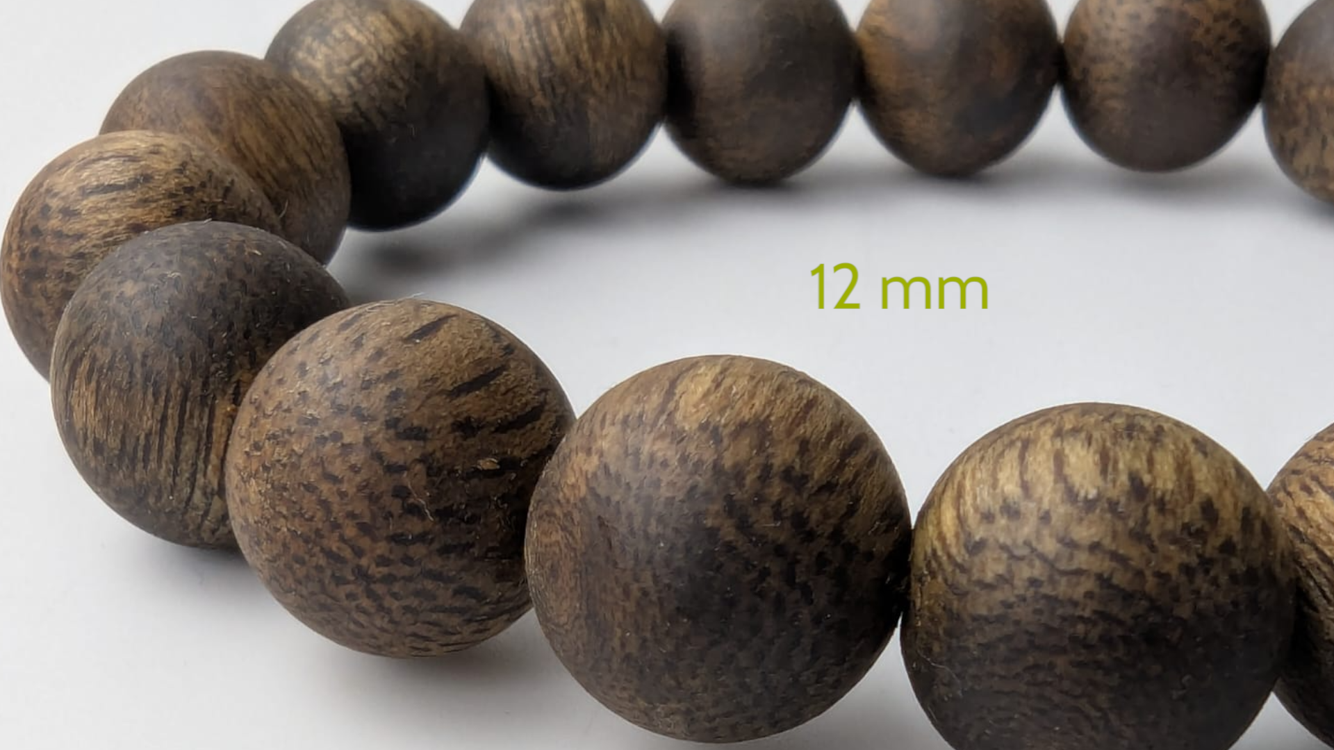 Green Kygarwood Agarwood 108 Mala and Bracelet