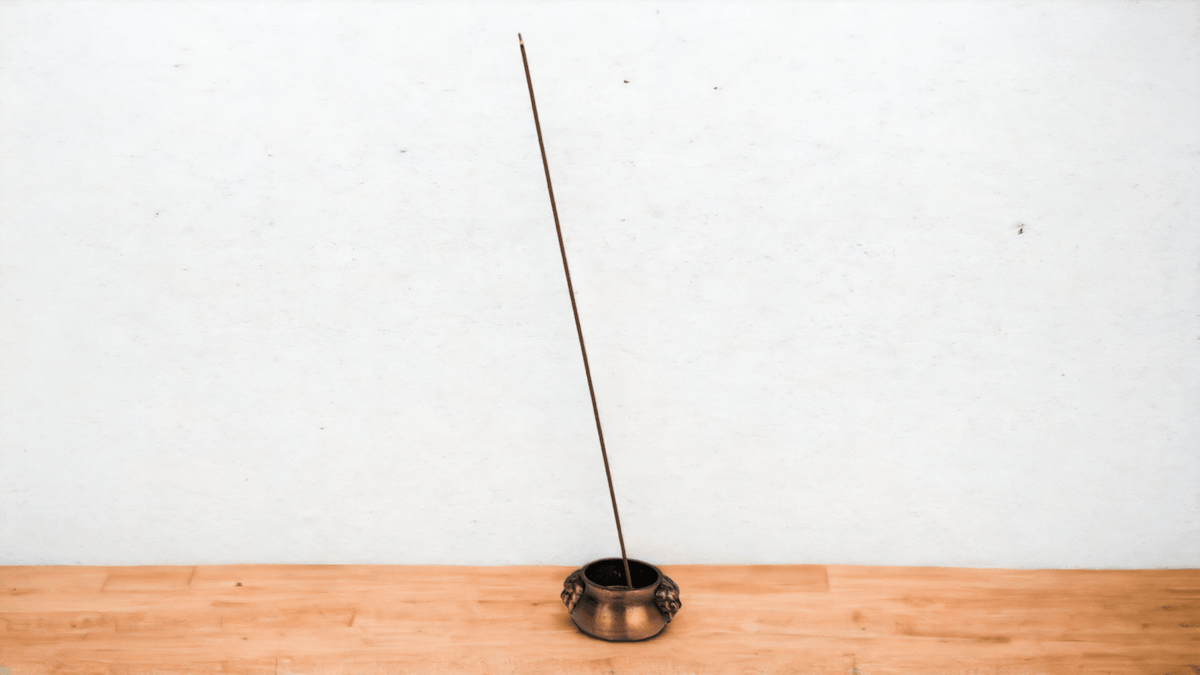Mini Cauldron Copper Incense holder 4cm