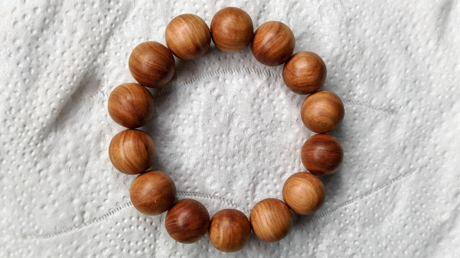 野生陈年印度尼西亚檀香手链 10 毫米、12 毫米和 16 毫米，气味奇特