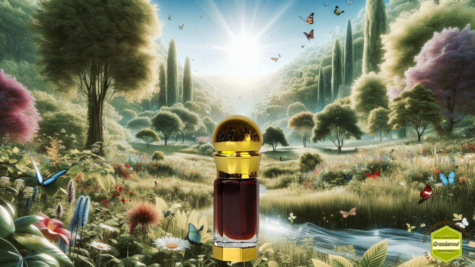 The Green Verdant- 100% Pure Cultivated Agarwood Oil (Oud) Oil -