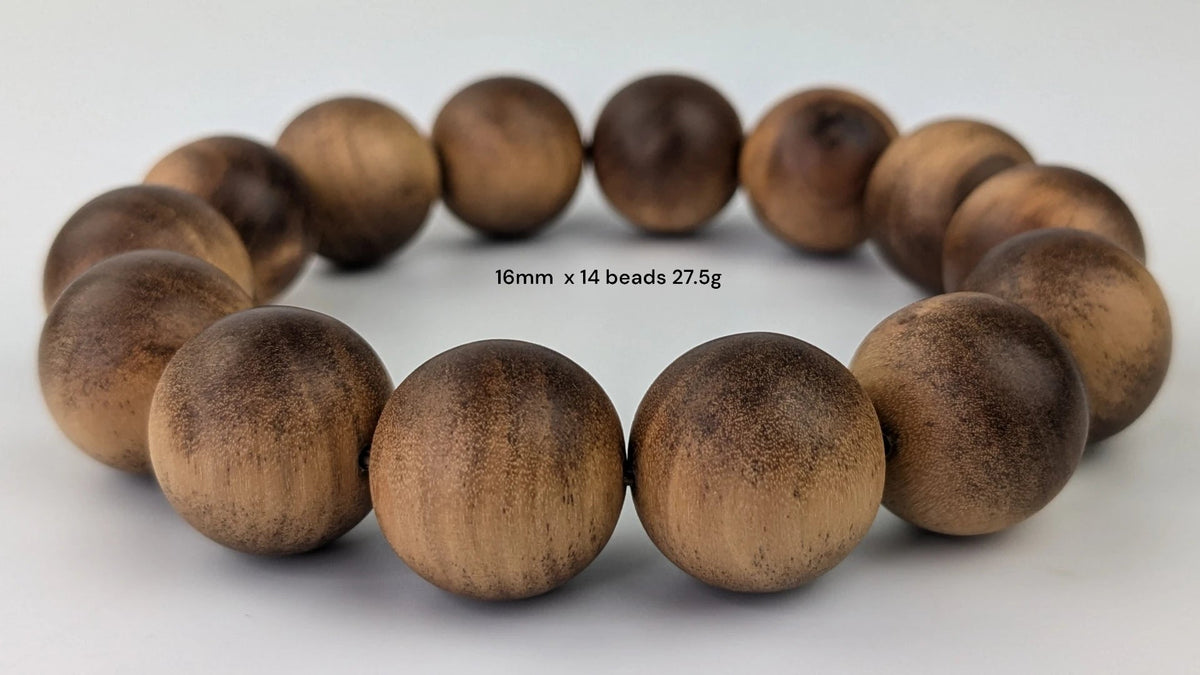 sandalwood beads "The Beauty of the Death" Wild Aged Sandalwood  beads