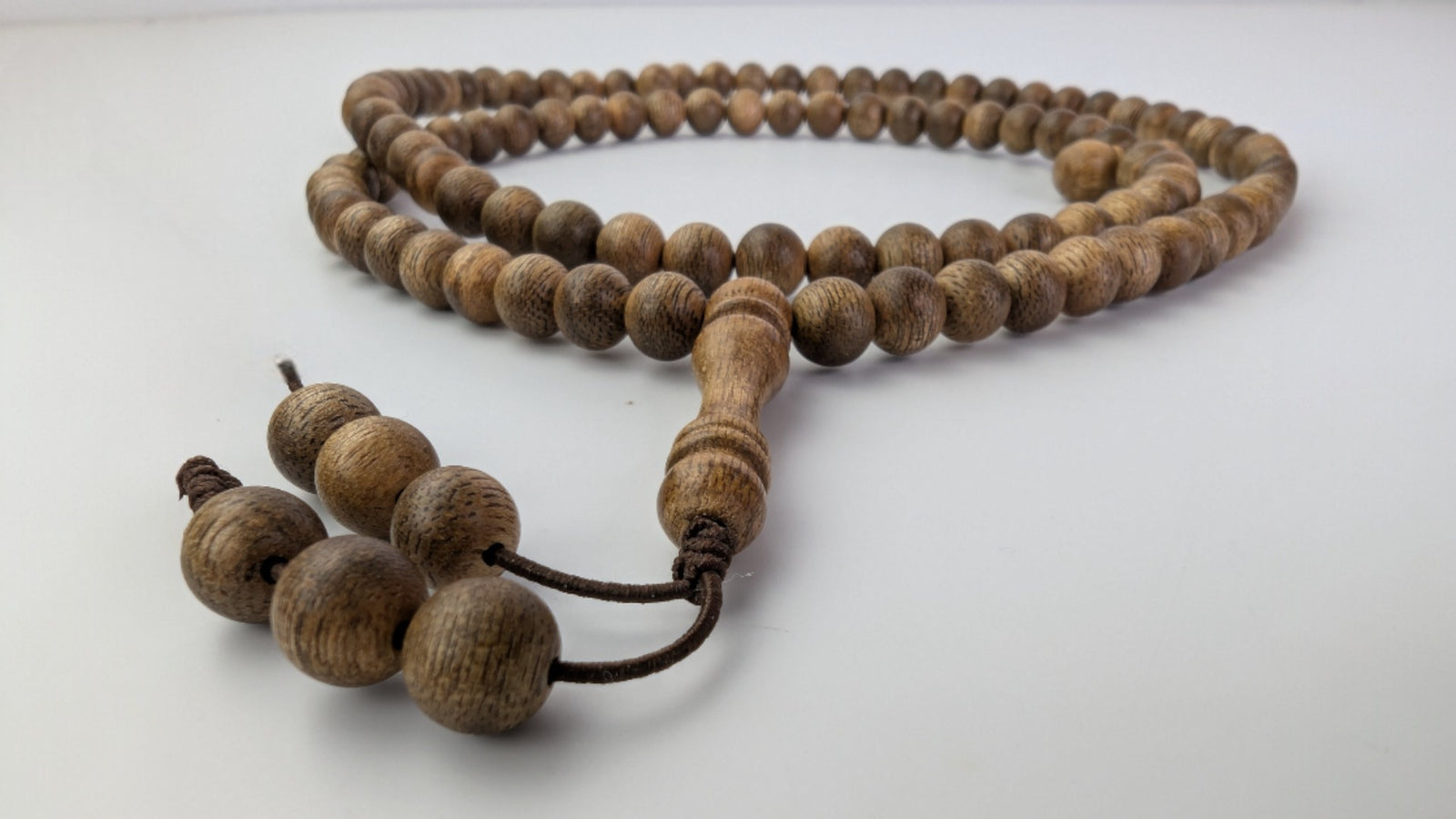 Custom-made Agarwood Tasbih 99 beads + 6 counting beads