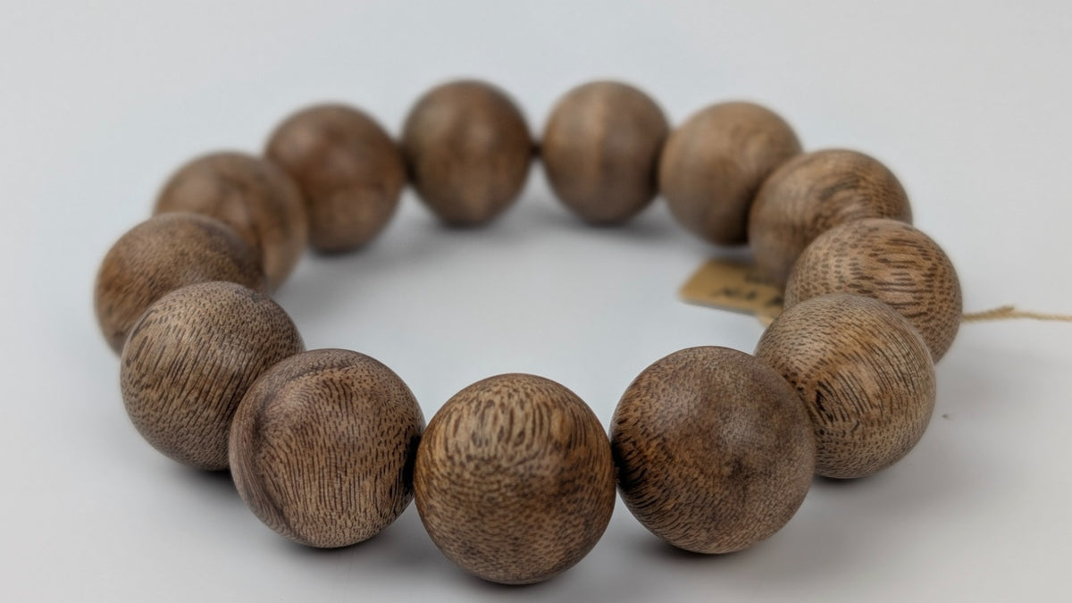 BF1825 - 越南野生沉香手链 25克 18毫米 13颗珠子