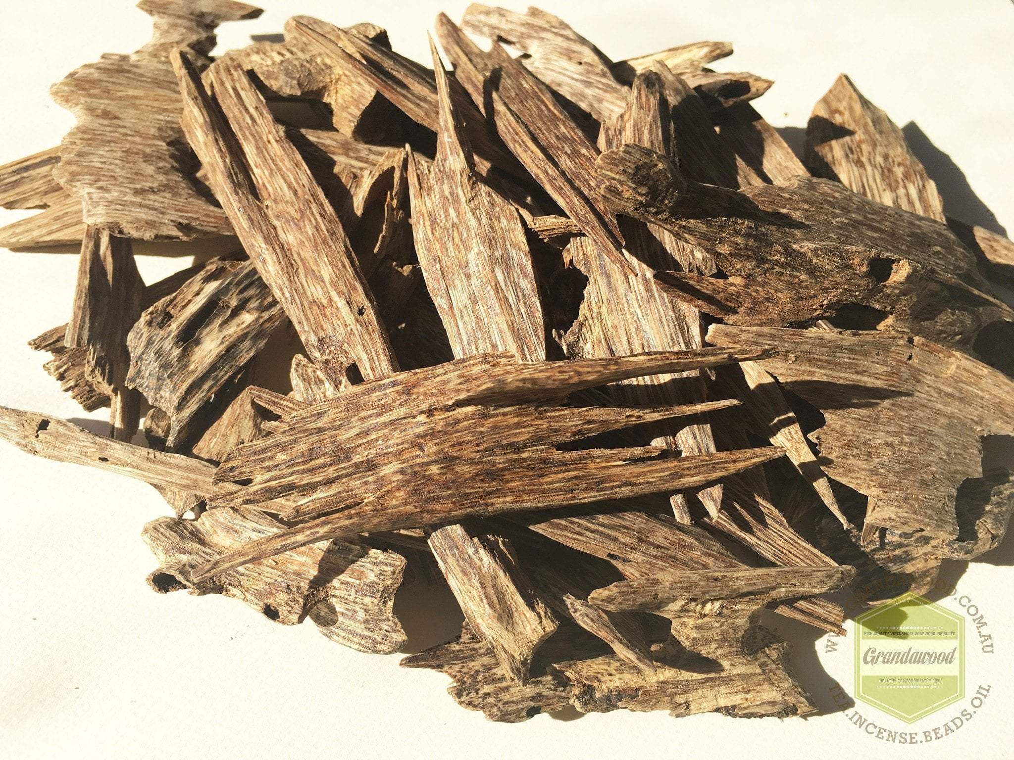 越南野生招牌沉香片- 芽庄庆和省- Grandawood- Agarwood
