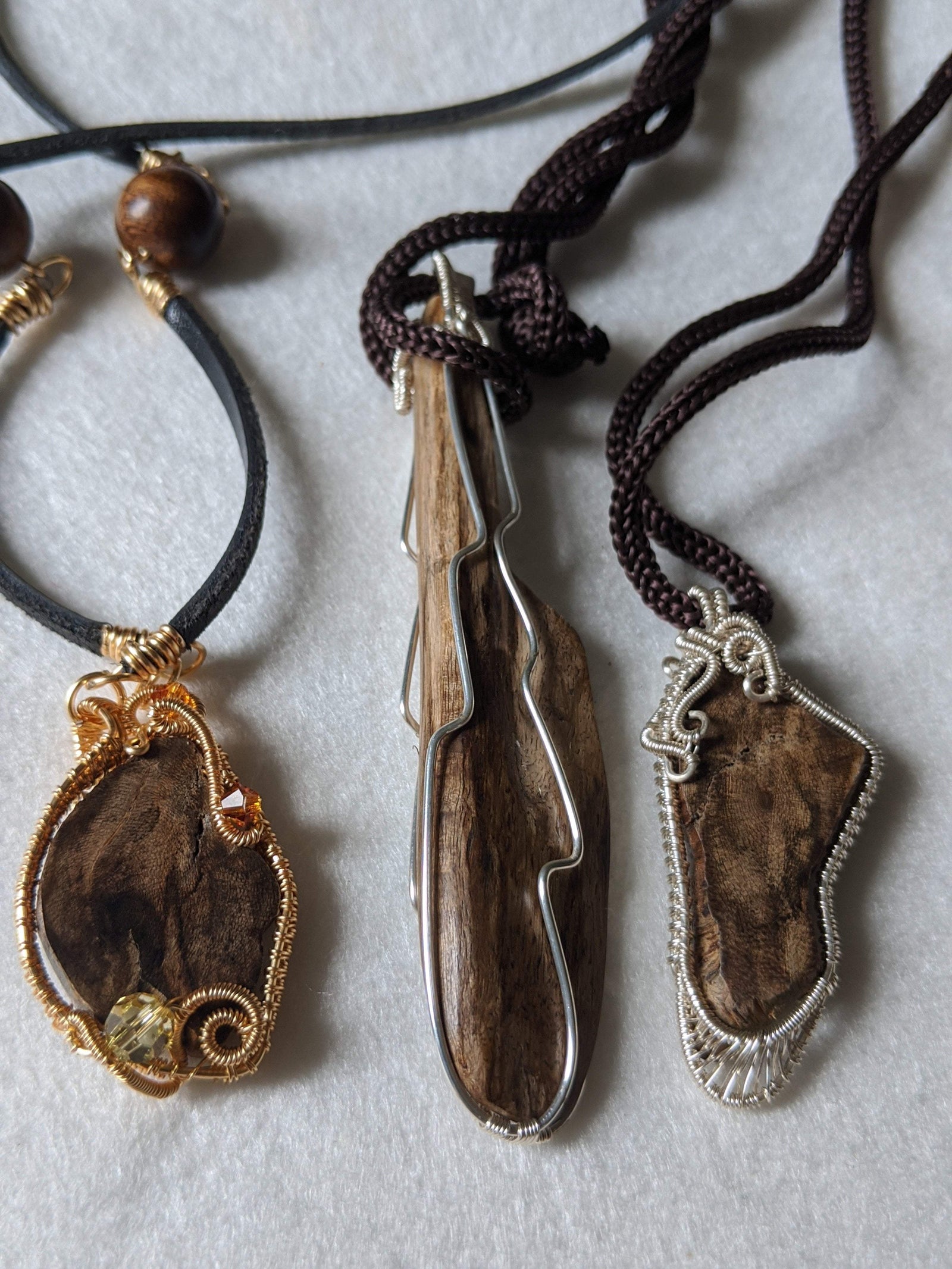 The Tri-Treasure: Three wild agarwood pieces -