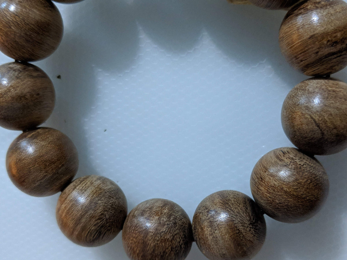 *New* Wild Agarwood Bracelet - Single Bead- or a bracelet- 18mm -