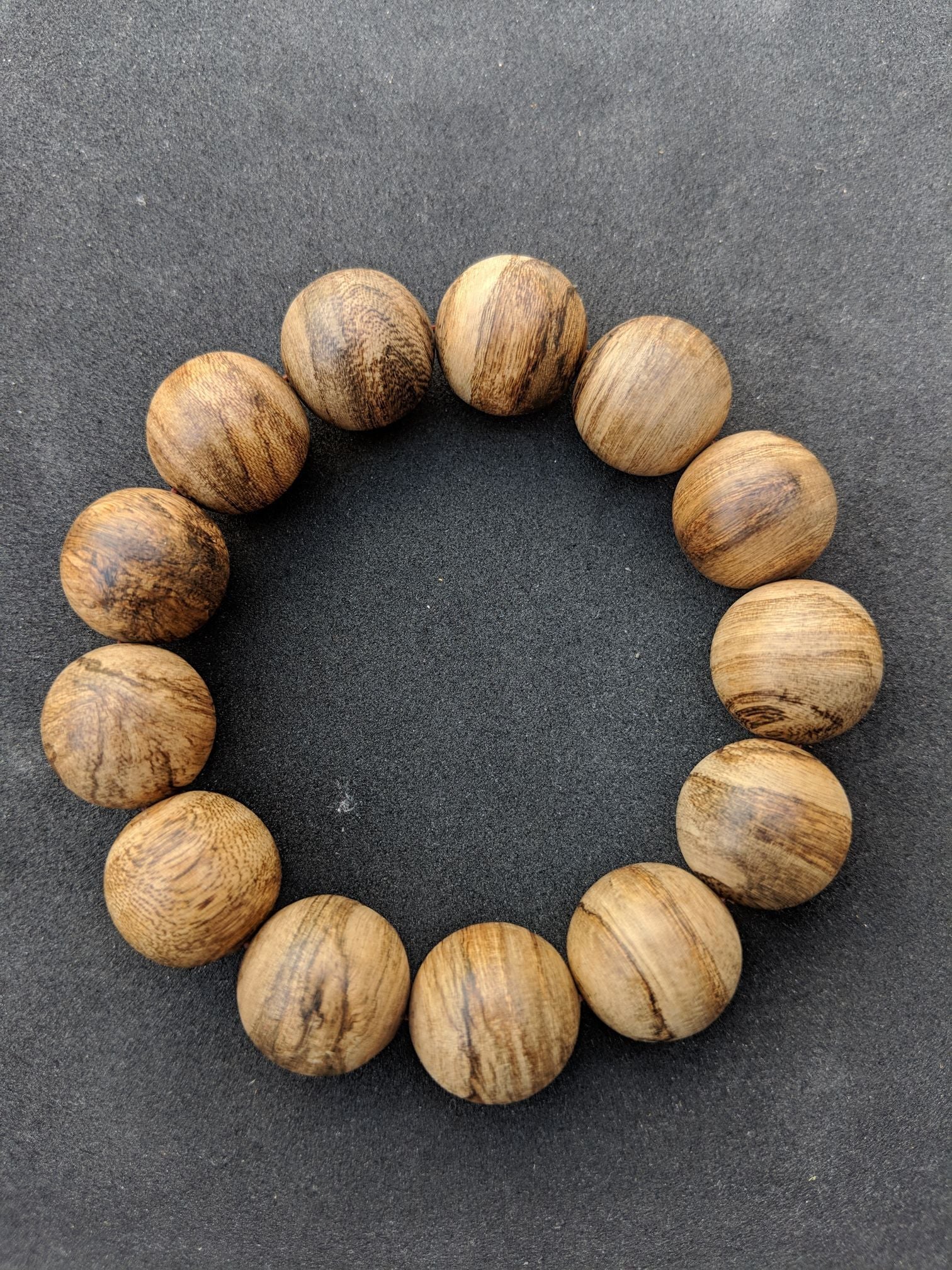 Multiple Wild Agarwood bracelets weight around 25g 18mm -