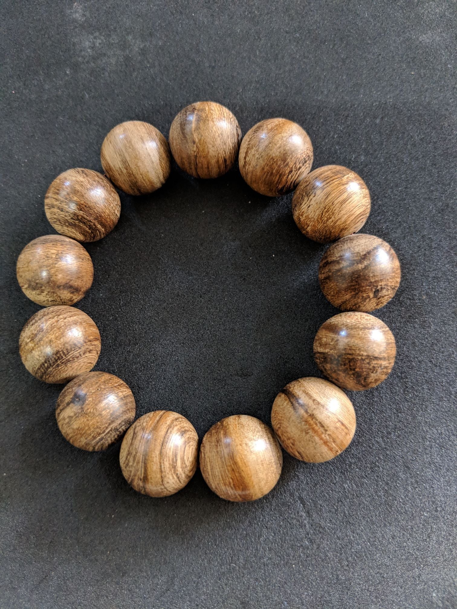 Multiple Wild Agarwood bracelets weight around 25g 18mm -