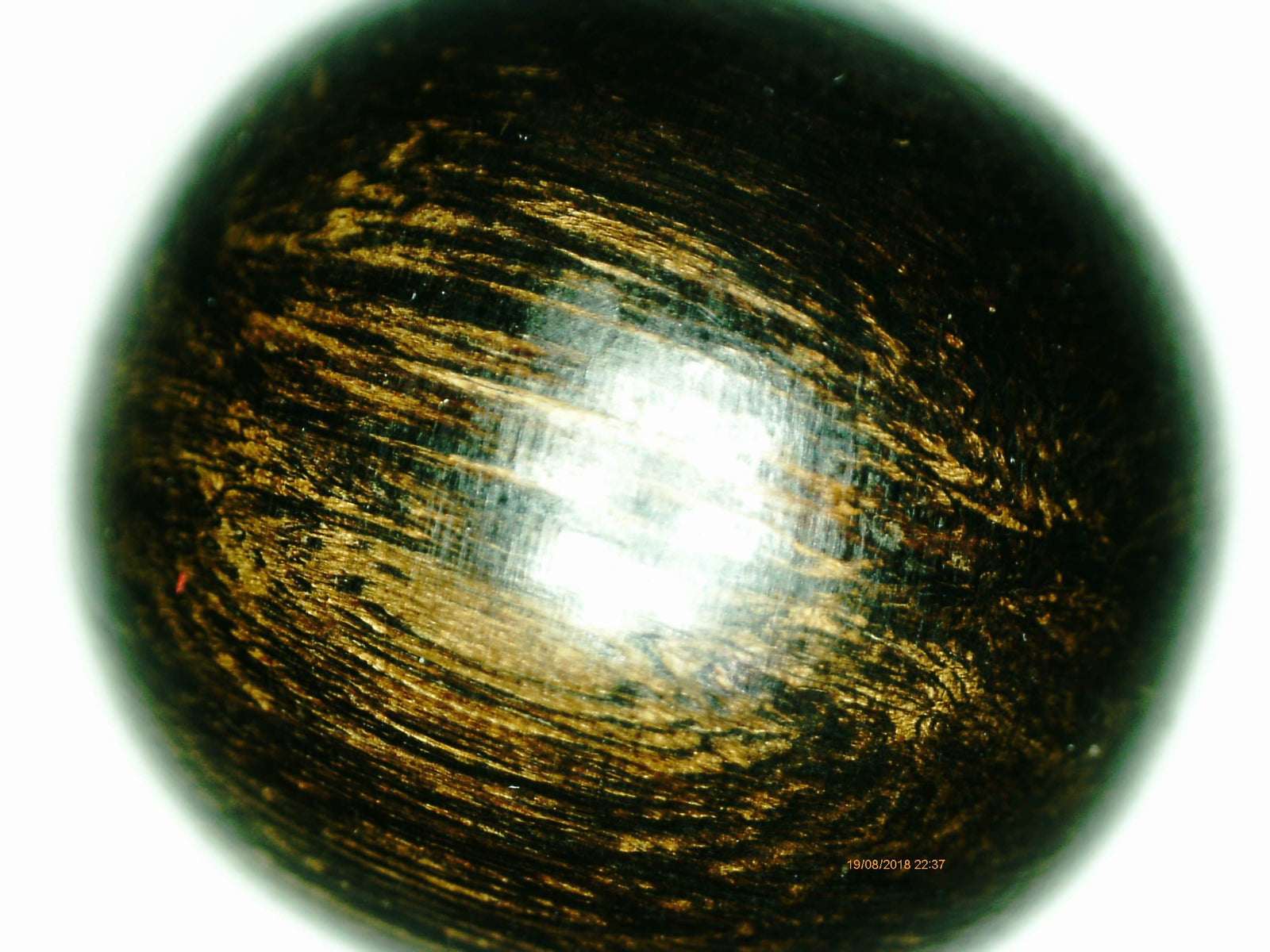 SOLD Customised sinking agarwood beads: The Descending Treasure Wild Agarwood Bracelet 32g 16mm 14 beads -