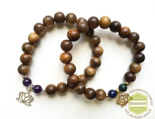 Indonesia Buaya Gemstone Bracelet beads size 11 mm -