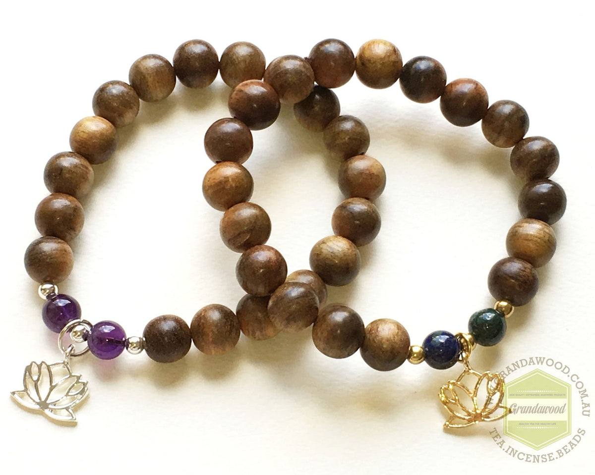 Indonesia Buaya Gemstone Bracelet beads size 11 mm -