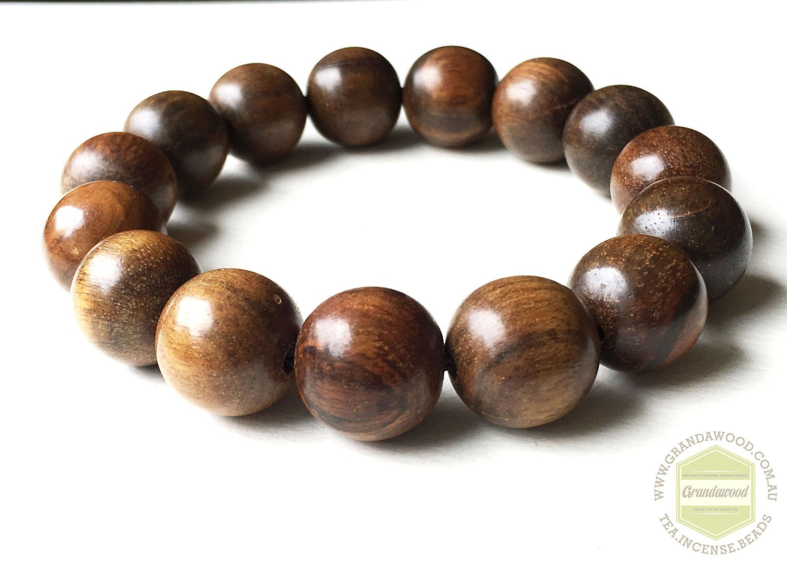 Indonesia Buaya Unisex Bracelet beads size 15 mm -