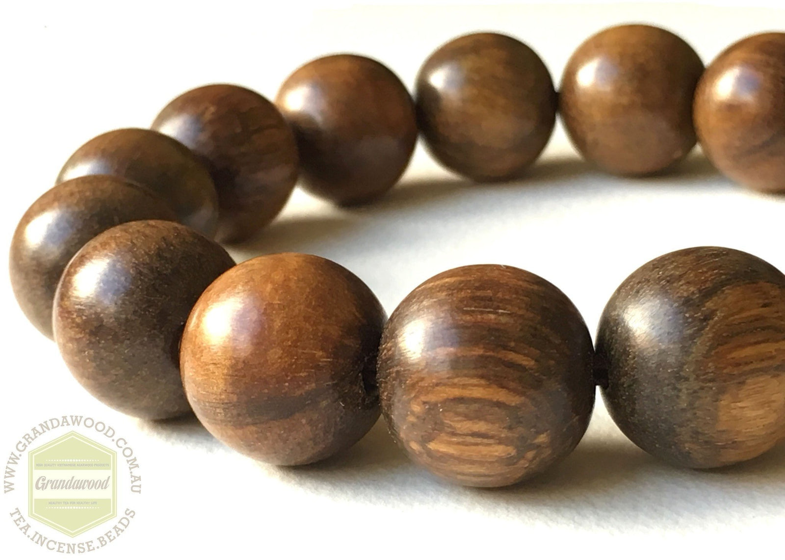 Indonesia Buaya Unisex Bracelet beads size 15 mm -