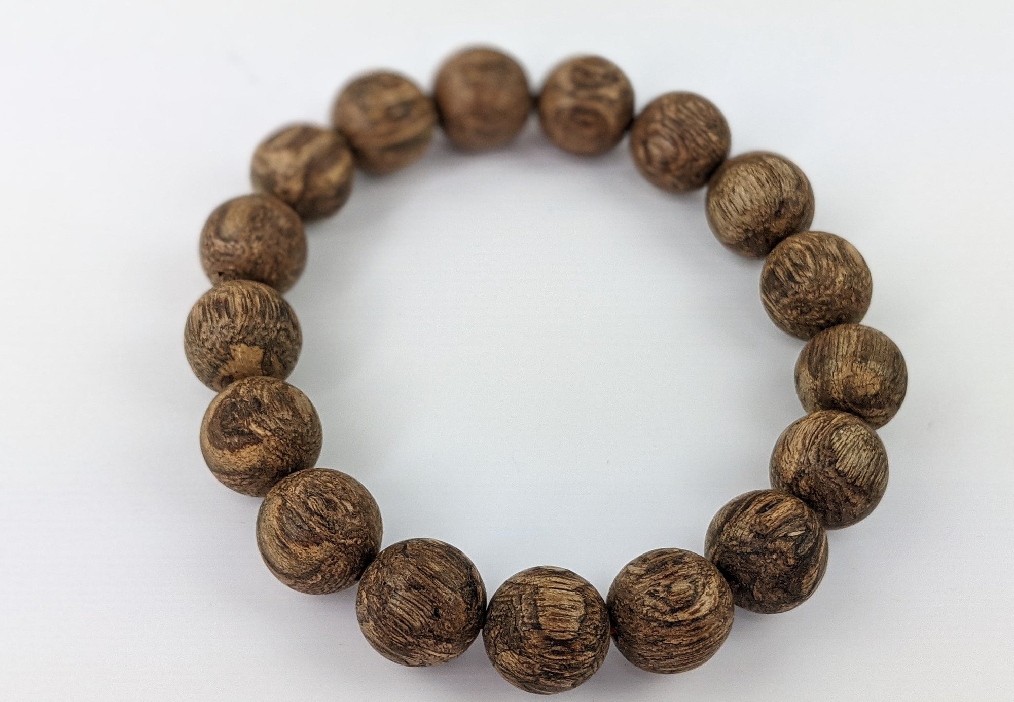 LLH - Old Tiger Wild Agarwood bracelet - 12mm 17 beads