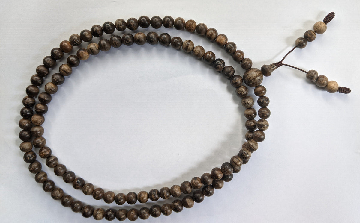 MK AAA+ Wild Agarwood 108 Mala -