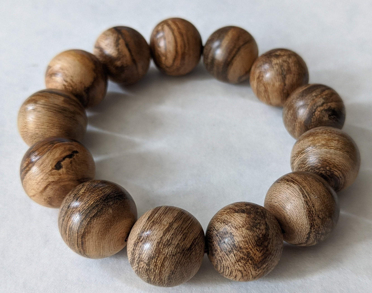 D Wild Agarwood Bracelet Borneo 18mm 25g -