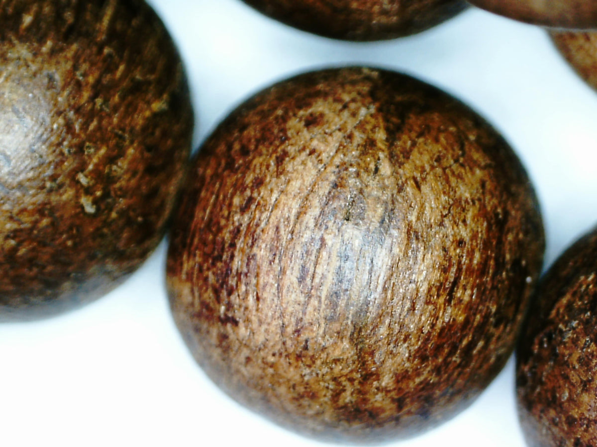 *New* Dusky Red 108 Mala- made from Ambon Island Wild Agarwood 15g 8mm -