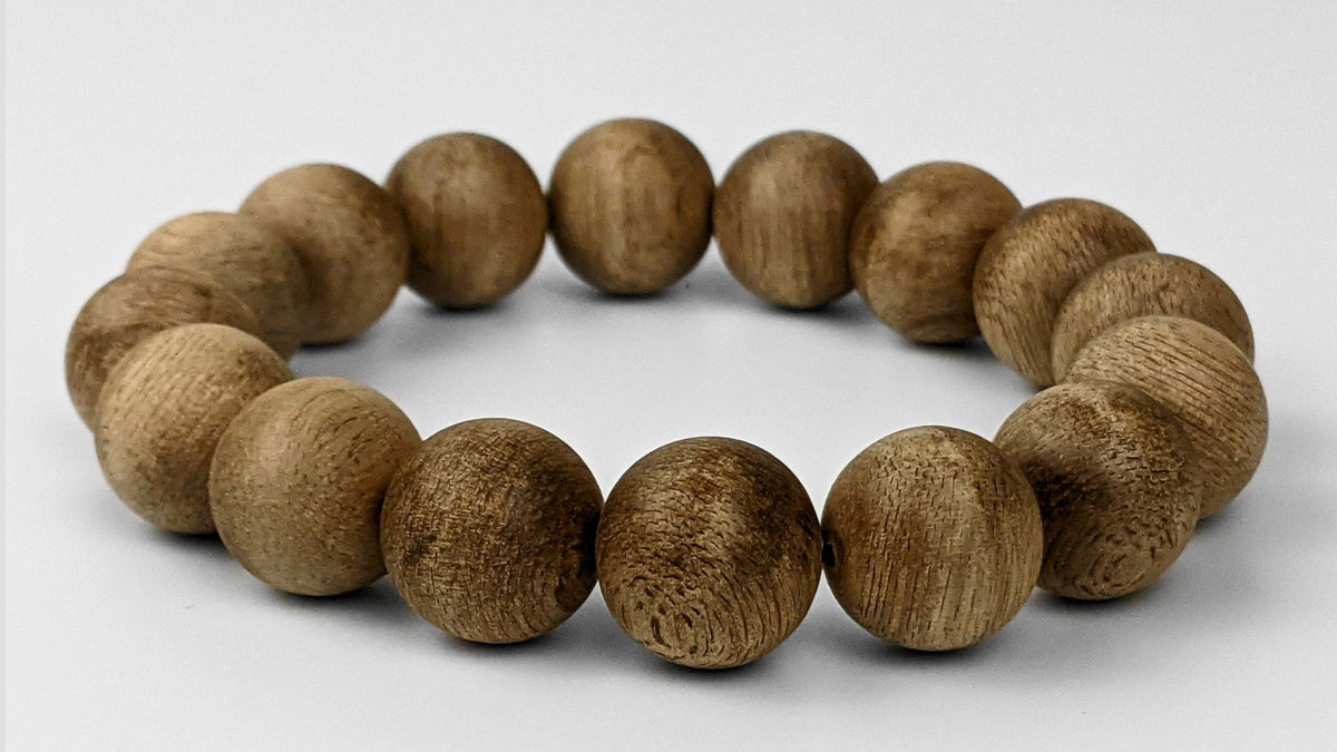 *New* Kalimantan 14mm Wild Agarwood Bracelet 13.7g -