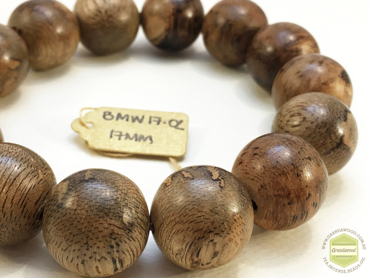 *NEW* Malaysian Wild Agarwood bracelet 17mm- 22.50g -