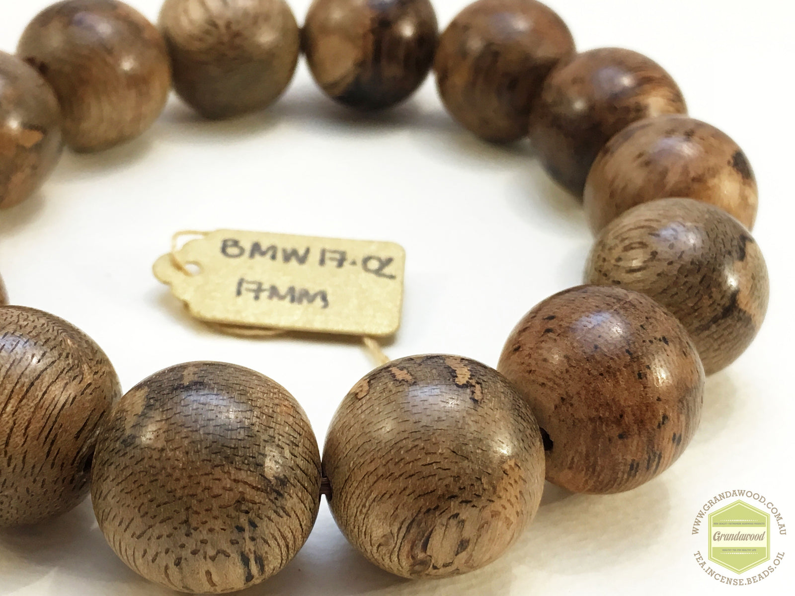 *NEW* Malaysian Wild Agarwood bracelet 17mm- 22.50g -