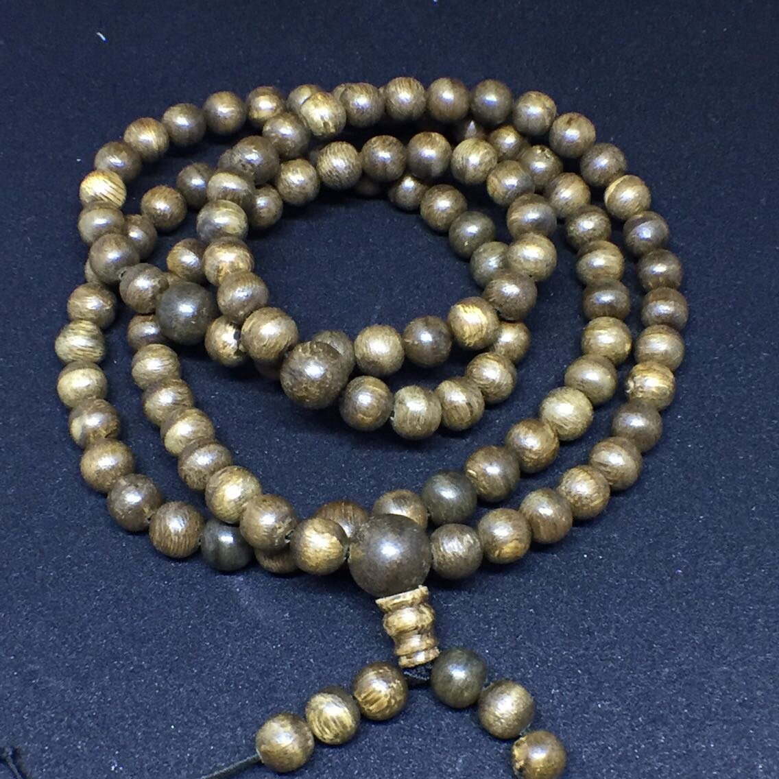 *SOLD* The Elegance: Wild Agarwood 108 mala 6mm 11g -