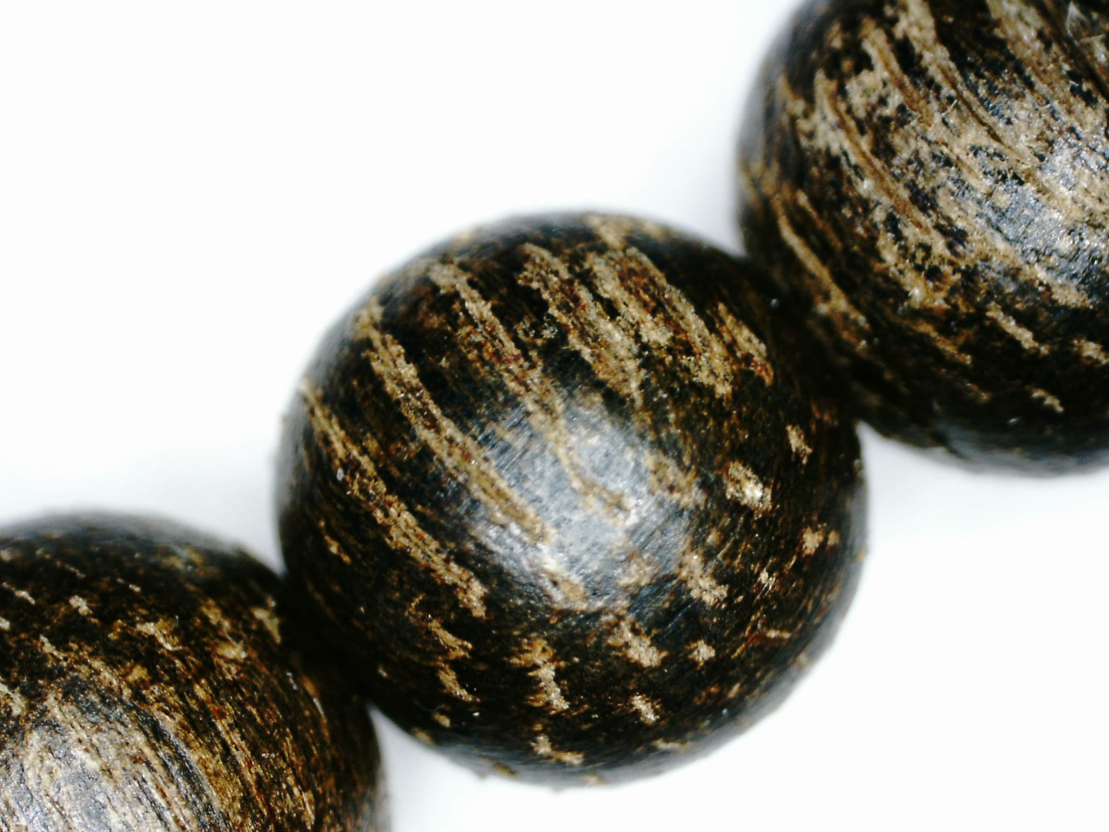 Fortune and Wealth Attractor - Wild Agarwood 108 mala from Borneo 6mm 13g -